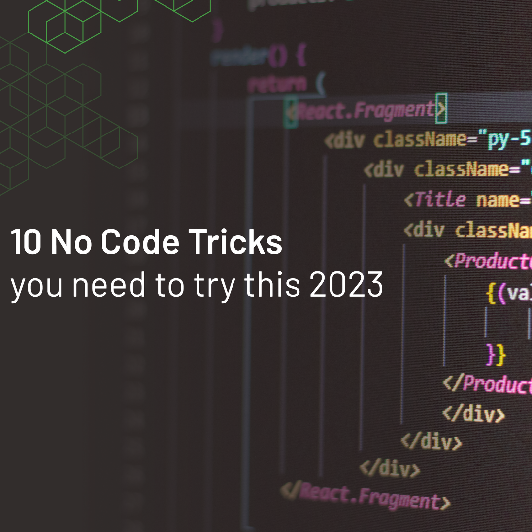 no-code-low-code-tricks