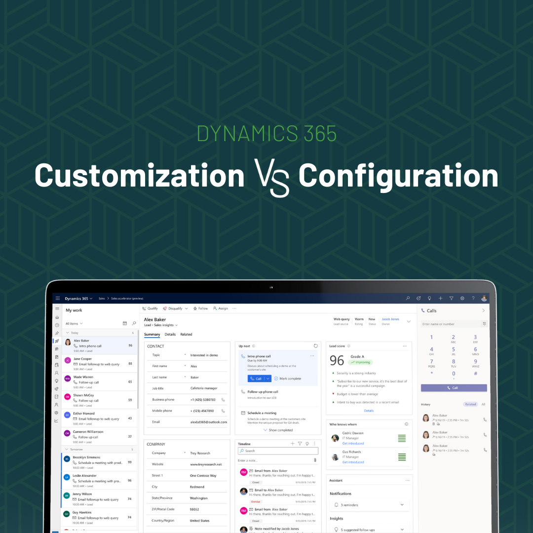 Dynamics 365 customization